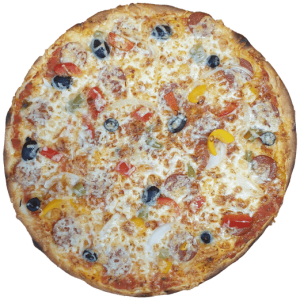 18.   Pizza Diavola (Scharf)