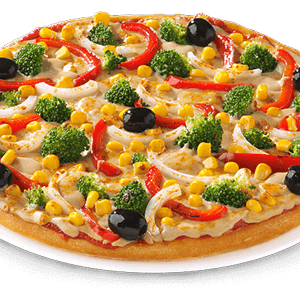 02.   Pizza Vegetarier