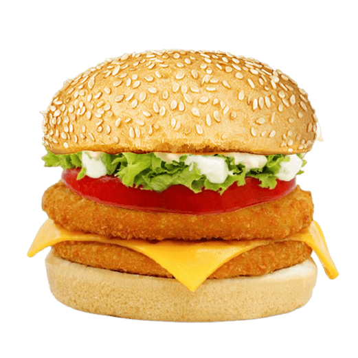 38 -Double (Chili) Chicken Cheeseburger