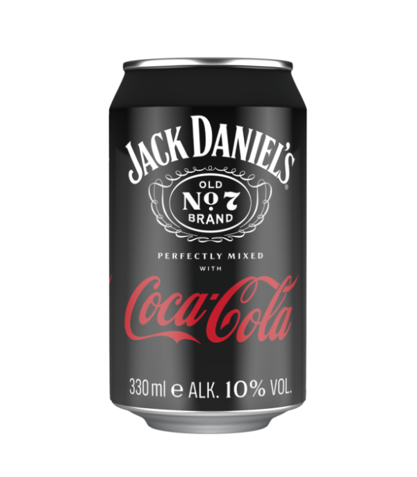 132. Jack Daniel's & Coca-Cola - 0,33l Dose 10%Alk