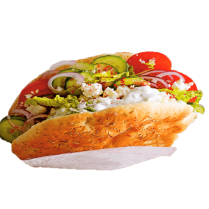22. Veggie im Fladenbrot