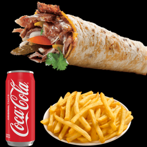31. Menü-Dürüm Döner mit Cola und Pommes