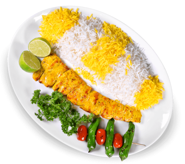 Jujeh Kabab (جوجه کباب) (Holzgrill) Halal